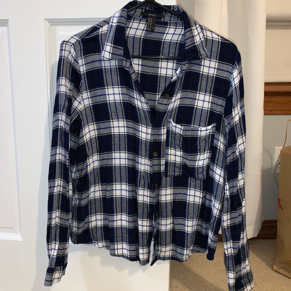 Forever 21 plaid flannel